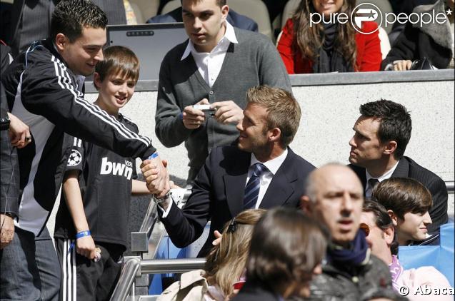 David Beckham à Madrid, c'est l'éclate