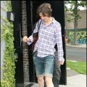 Avec Katie Holmes, le bermuda devient presque... chic !