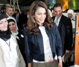 Rania de Jordanie réaffirme son soutien au projet Madrasati. 13/04/09