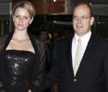 Charlene Wittstock, le Prince Albert et Melanie de Massy à la soirée monégasque du Gala des Master Series du tennis