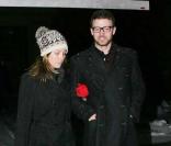 Justin Timberlake et Jessica Biel sous la neige, à Vail, aux Etats-Unis