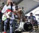 Coachella 2009 : Katie White des Ting Tings, un look composé et... composite !