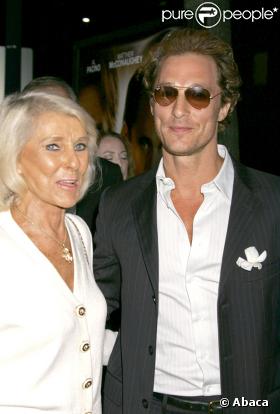 Matthew McConaughey et sa maman