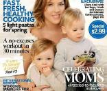 Diana Krall fait la couverture de Chatelaine, avec ses jumeaux.