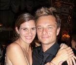 David Hallyday et sa femme Alexandra