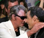 Johnny Hallyday et Nicolas Sarkozy