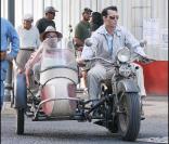 Johnny Depp sur le tournage de The Rum Diary le 16 avril 2009 à Porto Rico