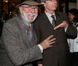 Jean-Pierre Marielle et Patrice Leconte - La 9e édition du Prix Ciné Roman Carte Noire à Paris le 27 avril 2009