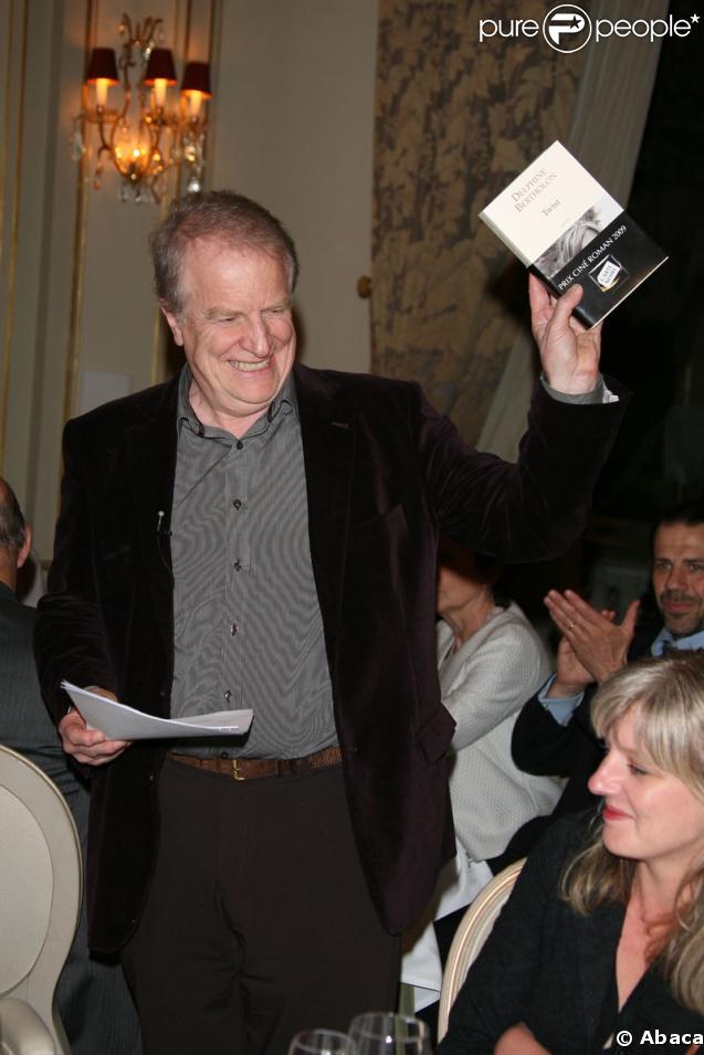 André Dussollier - La 9e édition du Prix Ciné Roman Carte Noire à Paris le 27 avril 2009
