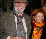 Jean-Pierre Marielle et sa femme Agathe Nathanson - La 9e édition du Prix Ciné Roman Carte Noire à Paris le 27 avril 2009