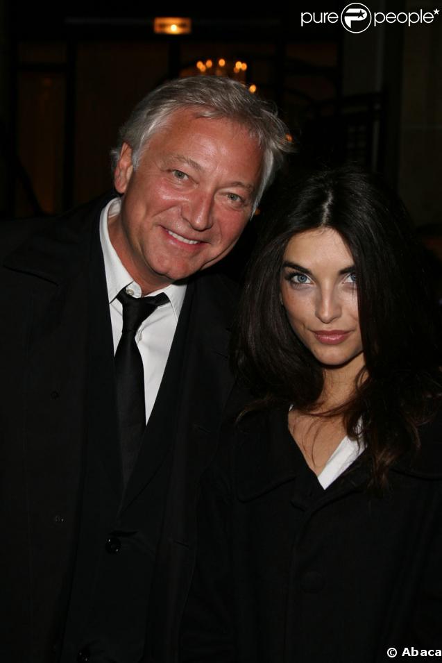 Laurent Boyer et Pauline Delpech - La 9e édition du Prix Ciné Roman Carte Noire à Paris le 27 avril 2009