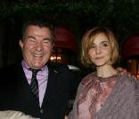 Martin Lamotte et Clotilde Courau - La 9e édition du Prix Ciné Roman Carte Noire à Paris le 27 avril 2009