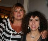 Michèle Bernier et Isabelle de Botton - La 9e édition du Prix Ciné Roman Carte Noire à Paris le 27 avril 2009