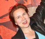 Sophie Forte, à l'occasion de la soirée de lancement de l'agence artistique Inouï, le 29 avril 2009, à Paris !