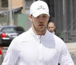 Justin Timberlake, lors d'un petit jogging, dans le quartier de TriBeCa, le 30 avril 2009 à New York !