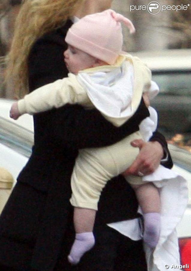 Nicole Kidman et sa petite fille