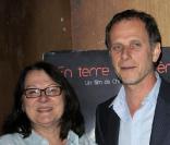 Josiane Balasko et Charles Berling pour la première du film En terre étrangère de Christian Zerbib le 5 mai 2009 à Paris