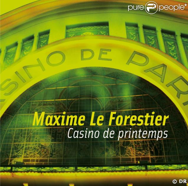  Casino de Printemps , l'album live de Maxime Le Forestier à paraître le 1er juin.