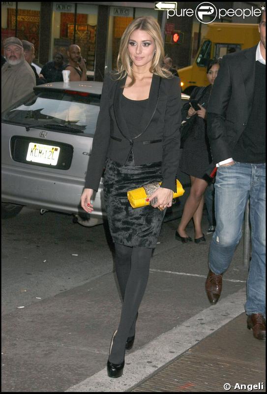 Olivia Palermo lors de la soirée qui a suivi la projection à New York d'Un mariage de rêve avec Jessica Biel le 11 mai 2009