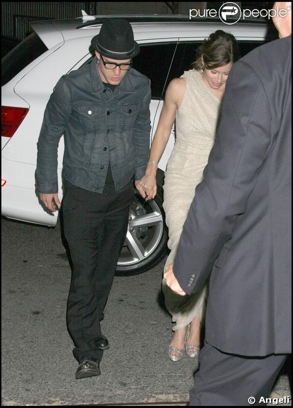 Justin Timberlake et Jessica Biel lors de la soirée qui a suivi la projection à New York d'Un mariage de rêve avec Jessica Biel le 11 mai 2009