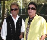 Siegfried et Roy fêtent l'anniversaire d'un tigre