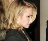 Hayden Panettiere à la sortie du Nobu Restaurant à Londres, le 12 mai 2009