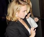 Hayden Panettiere à la sortie du Nobu Restaurant à Londres, le 12 mai 2009