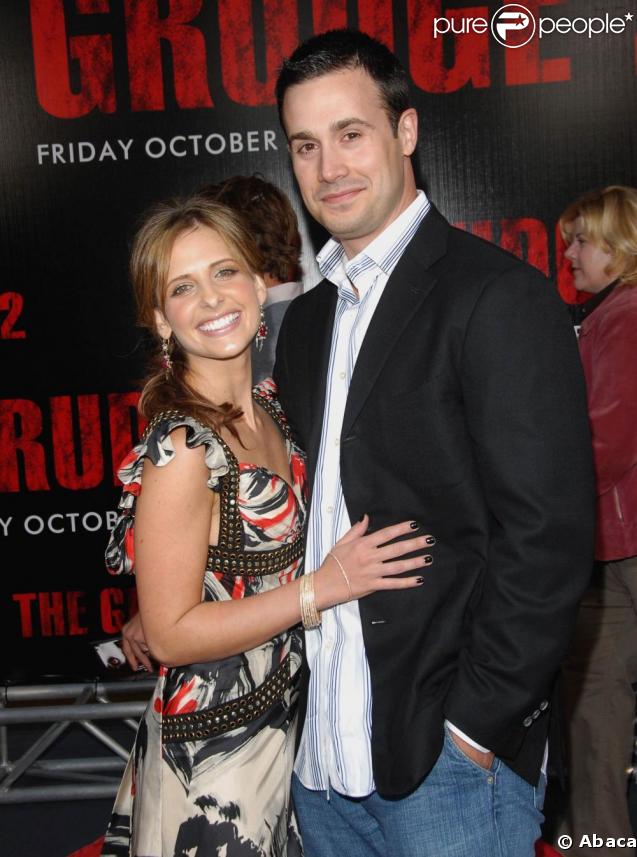 Sarah Michelle Gellar et son mari Freddie Prinze Jr.