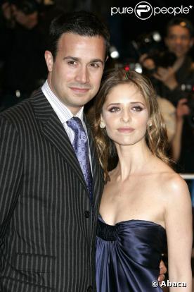 Sarah Michelle Gellar et son mari Freddie Prinze Jr.