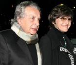 Michel Sardou et sa femme Anne-Marie Périer