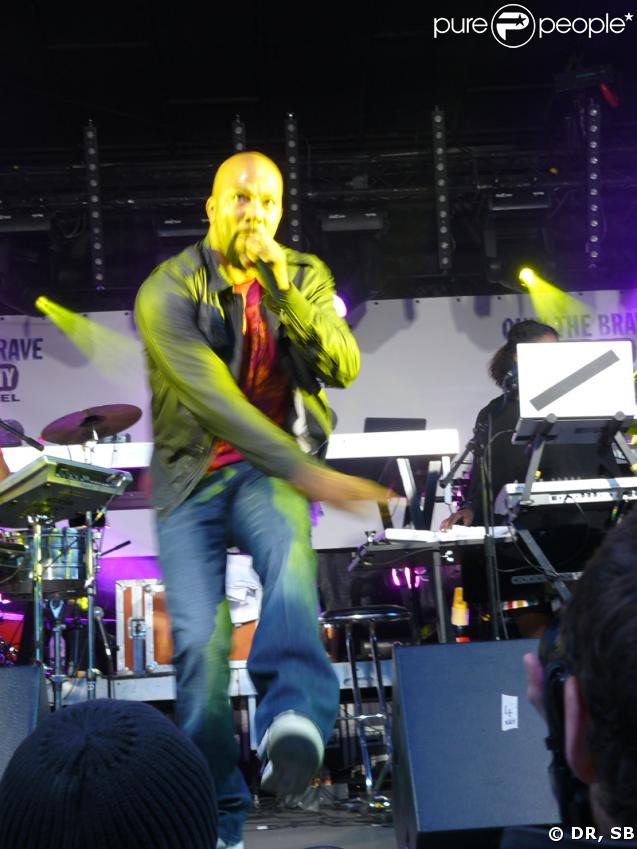 Common lors de son concert à Paris  