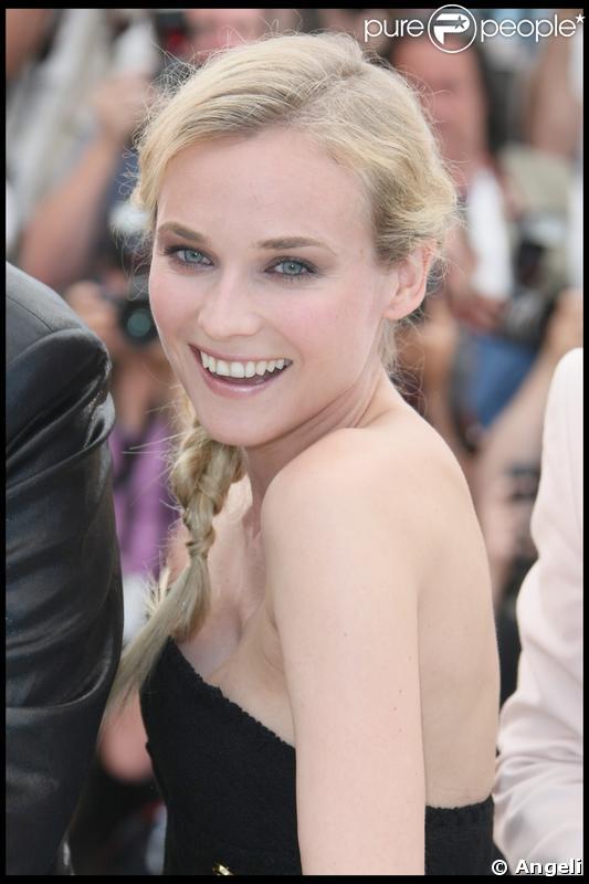 Diane Kruger lors du photocall du film  Inglourious Basterds .