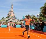Gaël Monfils a joué à Disneyland Resort Paris