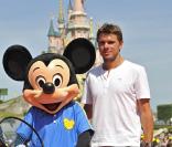 Stanislas Wawrinka a joué contre Mickey à Disneyland Resort Paris