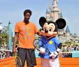 Gaël Monfils a joué contre Mickey à Disneyland Resort Paris