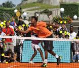Gaël Monfils a joué à Disneyland Resort Paris
