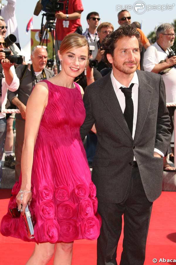 Anne Consigny et Edouard Baer lors du 62e Festival de Cannes