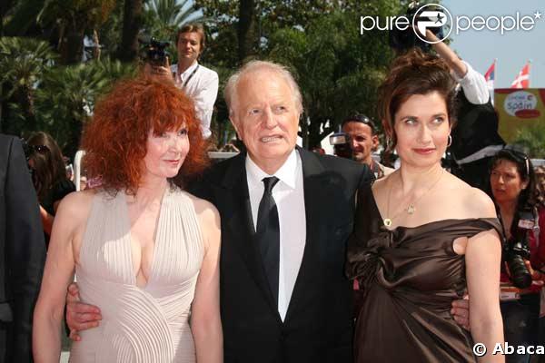 Sabine Azéma, André Dussollier et Emmanuelle Devos lors du 62e Festival de Cannes