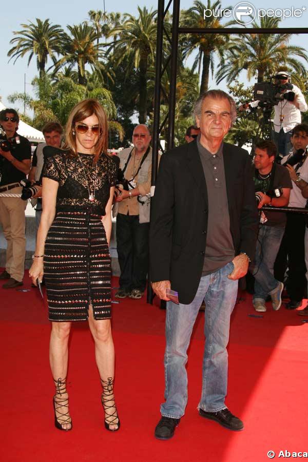 Carine Roitfeld et Patrick Demarchelier lors du 62e Festival de Cannes