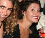 Mademoiselle Agnès, Emma de Caunes et Cécile Togni à l'occasion de la soirée Figaro Madame au Pavillon Canal+, le 20 mai 2009 lors du 62e Festival de Cannes