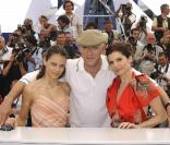 Debora Bloch, Vincent Cassel, Laura Neiva au photocall de  A Deriva . 21/05/09