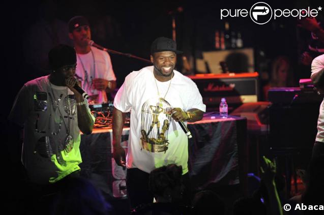 50 Cent a donné un concert pour les 51 ans d'Audigier 