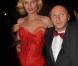 La sublime Eva Herzigova était en compagnie de Domenico Dolce pour l'anniversaire de Christian Audigier,hier soir à Cannes