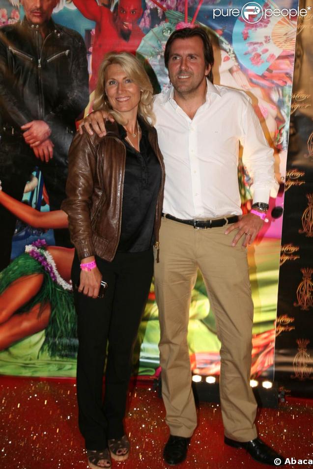 Le publicitaire Christophe Lambert (pas l'acteur) et sa femme Marie Sara, présents pour les 51 ans d'Audigier 