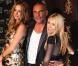 Christian Audigier entouré de sa femme Ira et sa fille Crystal