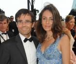 David Pujadas et sa compagne Ingrid lors du 62e Festival de Cannes le 23 mai 2009