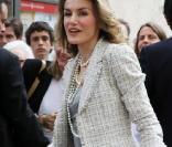 Letizia d'Espagne à la communion de Juan et Pablo, enfants de Cristina d'Espagne. 23/05/09