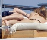 Miranda Kerr et Orlando Bloom... sur un yacht, à Cannes, le 19 mai 2009 !