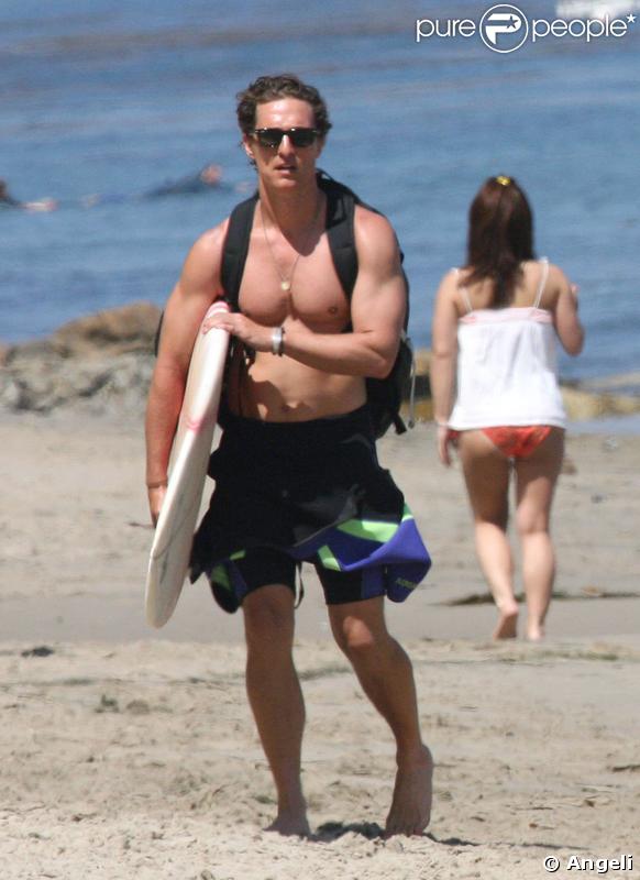 Matthew McConaughey à Malibu le 23 mai 