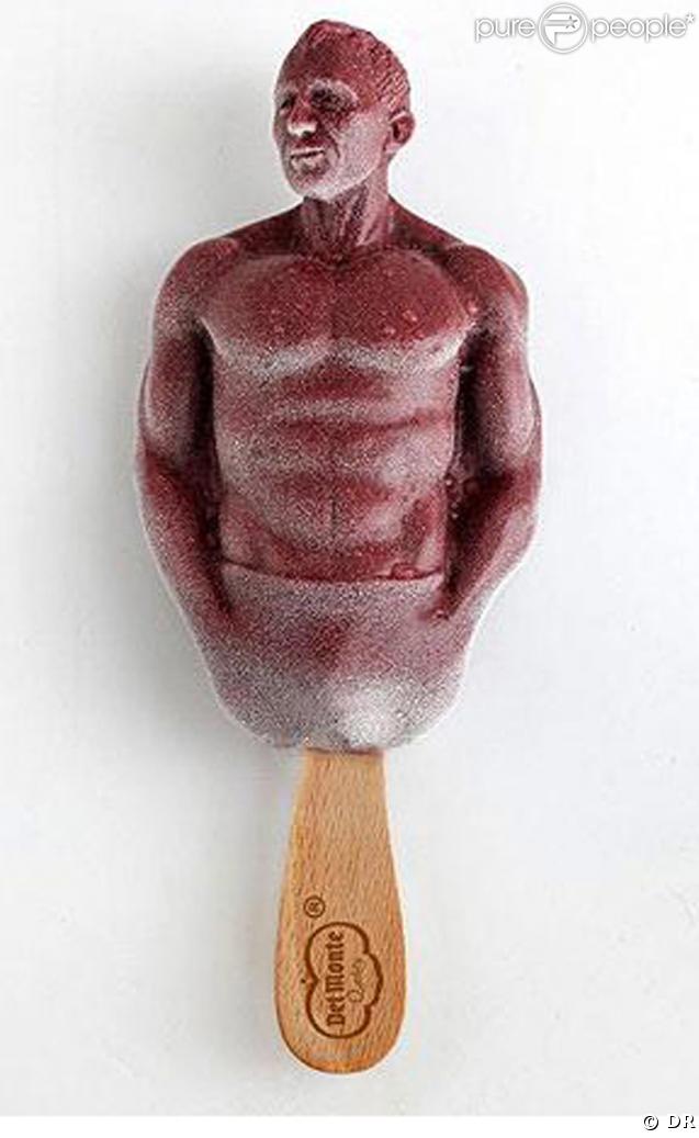 La glace Del Monte en forme de Daniel Craig